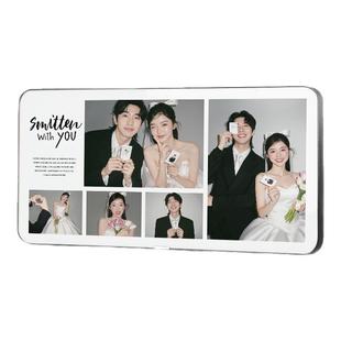 婚纱照片定制相框摆台洗儿童宝宝相片打印结婚照多宫格桌摆加相册