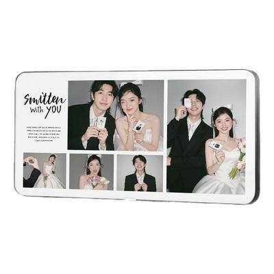 水晶婚纱照高级感相片打印加相册