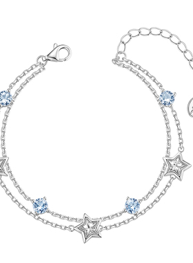 迪士尼银手链轻奢小众精致高级感