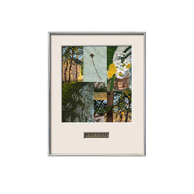 包豪斯现代简约餐厅墙面卧室挂画