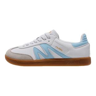 骆驼板鞋女款新款平底小白鞋时尚复古休闲鞋T头鞋百搭德训鞋女鞋