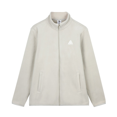 安踏火壳抓绒外套男款加绒保暖