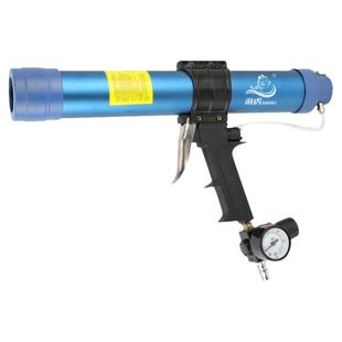 海虎气动玻璃胶枪压胶枪硬软胶打胶抢结构胶枪硅胶美缝剂密封胶枪