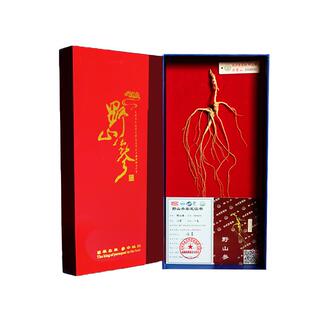杭检二等人参15年带检测证书林下参野山参长白山人参正品官方连锁