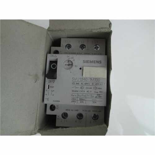 议价3VU1340-1MJ00 马达电动机断路器 2.4-4A