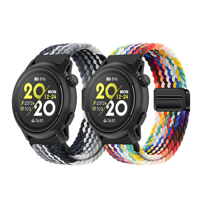 适用于COROS高驰PACE4/3手表表带pace2尼龙编织腕带APEX 2Pro智能运动手表磁吸扣替换带coros男女配件