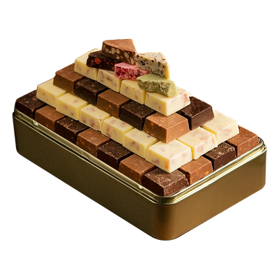 怡浓金典纯可可脂坚果夹心巧克力