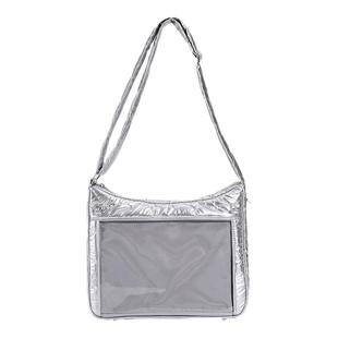 WEGO斜挎爱心棉痛包S号单肩二次元小食量