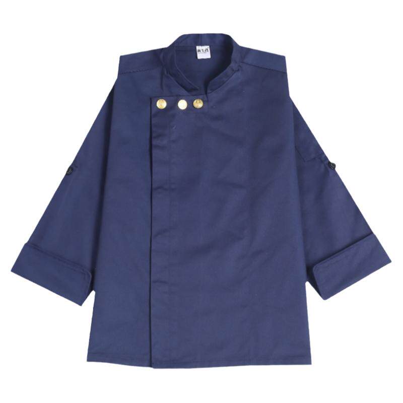 餐饮饭店餐厅酒店后厨房厨师工作服长袖短袖厨师服男工装套装定制