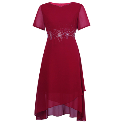 妈妈礼服精品婚礼妈妈装高贵