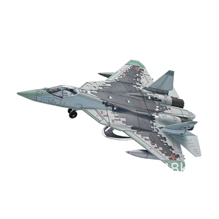 旭嘉俄苏-57S重型战斗机1:72军事拼装积木模型玩具收藏摆件可滑行
