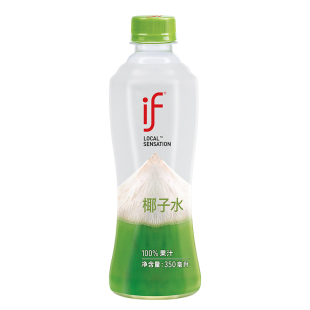泰国进口if椰子水微甜不腻饮料350ml*12瓶/12月到期