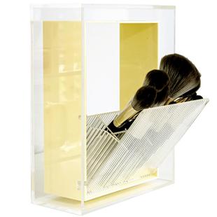 轻奢亚克力化妆笔刷收纳筒北欧风眉笔眼影刷子桶收纳盒桌面置物架