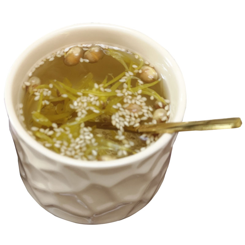 修水盐菊花茶相料泡茶炒黄豆芝麻花生米金丝皇菊养生茶盐腌皇菊茶