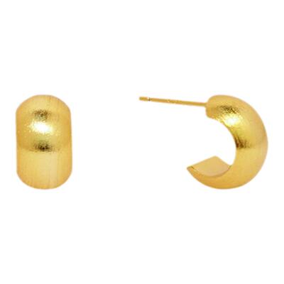 EGOACC法式ins风C型金属耳环