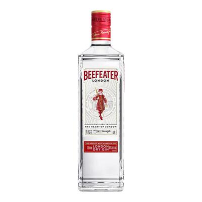 Beefeater/必富达金酒1000ml双瓶鸡尾酒调酒金汤力基酒琴酒杜松子