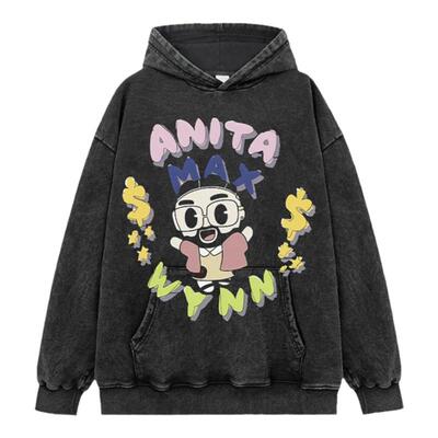 Drake公鸭AnitaMaxWin连帽卫衣