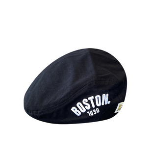 儿童反戴蓓蕾帽子春秋韩国洋气字母刺绣前进帽男童女童贝雷宝宝春