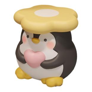 可爱企鹅凳子玄关客厅落地摆件创意家居装饰品搬新家乔迁新居礼物