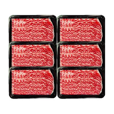牛总厨和牛M9雪花牛肉片原切谷饲