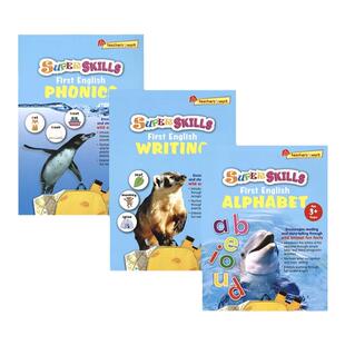 SAP Super Skills First English Alphabet Writing Phonics 超级技能系列 学龄前英语 字母 自然拼读 英文启蒙 英文原版进口图书
