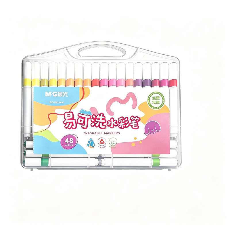 晨光水彩笔可水洗小学生儿童专用