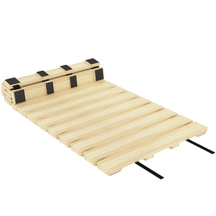 实木榻榻米排骨架床架折叠防潮神器透气骨架床龙骨架床垫板专用