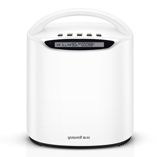 鱼跃制氧机家用老人5升L官方旗舰店家庭式小型气喘吸氧雾化一体机