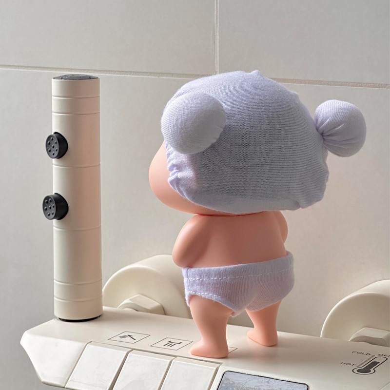 【洗澡搭子】蜡笔小新摆件桌面装饰品创意搞怪可爱公仔卫生间创意