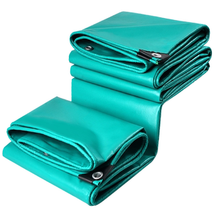 B级青绿阻三防布防火阻燃布加厚隔热篷布软布防火布料阻燃防水布