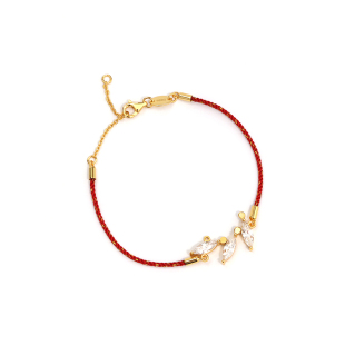 costar岁岁安·麦穗系列项链红绳手链耳环纯银925情人节生日礼物