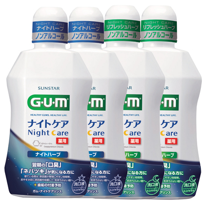GUM护理液清新异味漱口水