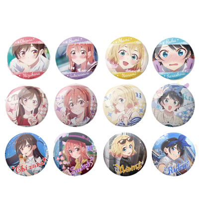 租借女友自拍约会系列徽章吧唧