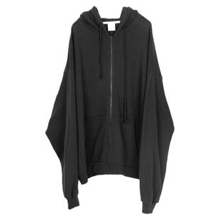 【RHOME HOUSE】春秋连帽开衫卫衣ins风宽松百搭运动拉链外套男女