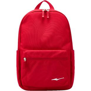 鸿星尔克双肩包男女同款简约学生书包初高中大学生多色大容量背包