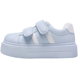 鲁鲁蛋 增高4.5CM~小个子厚底板鞋女2026年新款春季小白鞋面包鞋