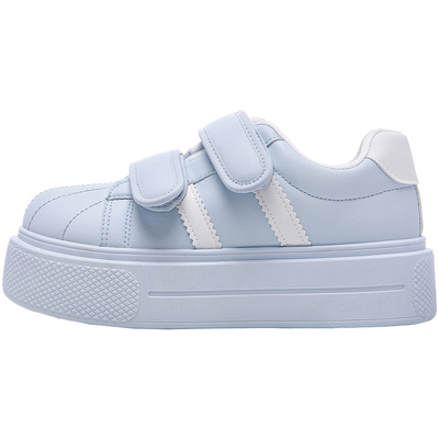 鲁鲁蛋 增高百搭小个子厚底板鞋女款2026年新款春季小白鞋面包鞋