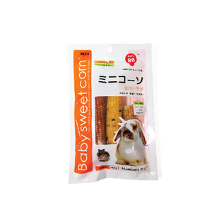 香港滨田迷你多彩小玉米兔子零食仓鼠龙猫豚鼠磨牙零食玉米磨牙棒