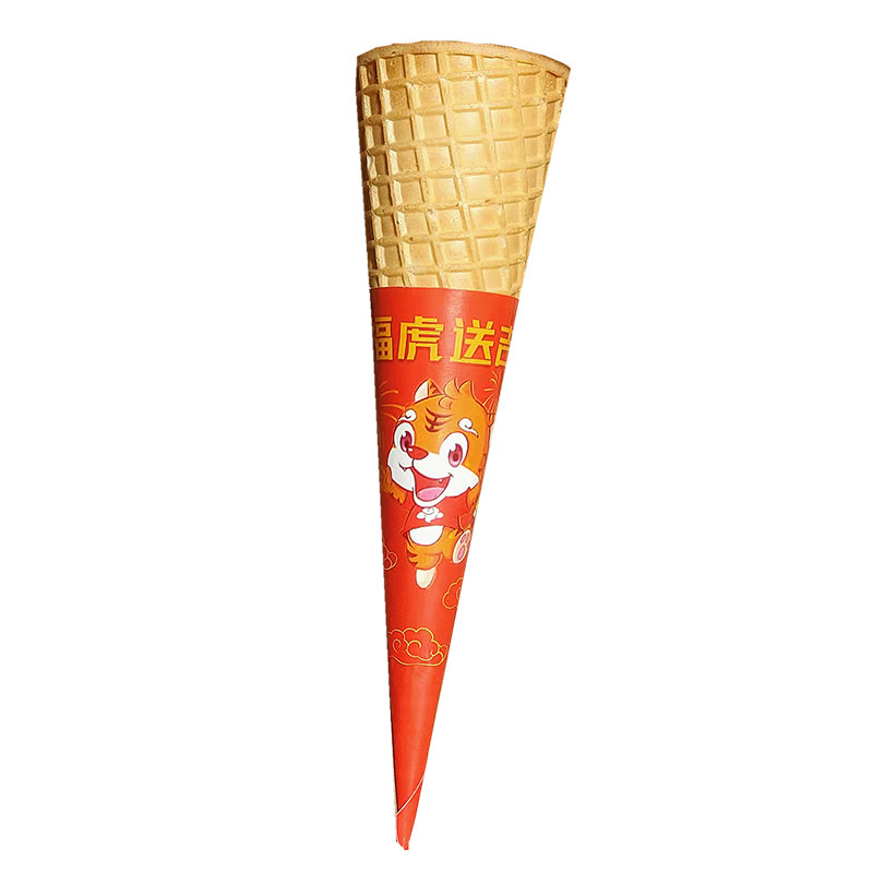 商用摩天脆筒16度冰激凌蛋筒288支冰淇淋脆皮加长加厚甜筒蜜雪筒1