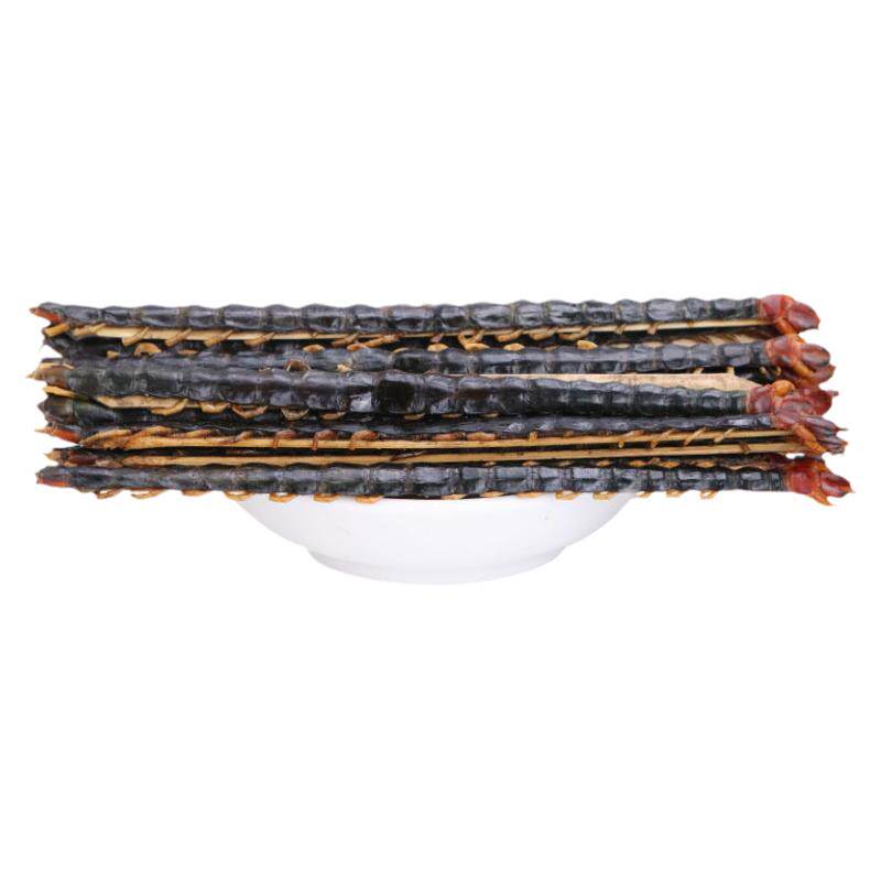 蜈蚣中药材店铺红头蜈蚣干15公分大蜈蚣另有全蝎大水蛭干10条包邮