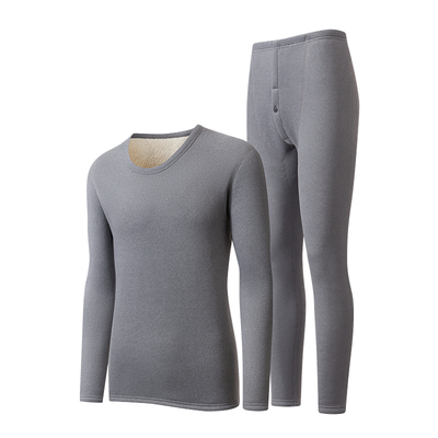 【含羊毛】红豆加厚羊羔绒保暖内衣套装加厚加绒冬男女款秋衣秋裤