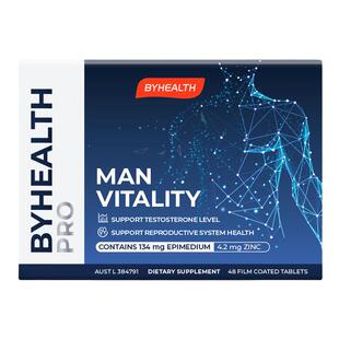 BYHEALTHok片男性活力精力片滋补促睾红参补锌肾玛咖男士保健品