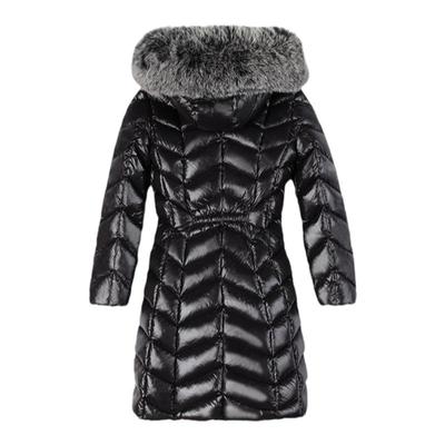 羽绒服女长款加厚修身显瘦大毛领