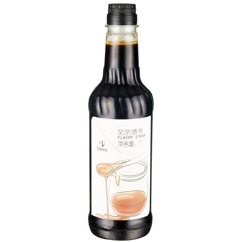 盾皇冬瓜香蜜果露风味糖浆奶茶店专用气泡水/冰沙/奶昔商用原料1L