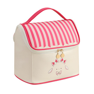 小房子化妆包女便携外出小型大容量2026新款高端立式分区收纳包