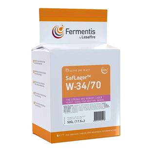 酵母Fermentis弗曼迪斯SaflagerW-34/70拉格大麦啤酒酵母原装进口
