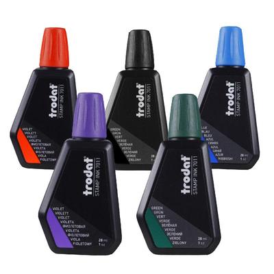 Trodat卓达7011回墨红色印油原厂