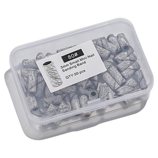 美甲打磨砂圈卸甲专用迷你不锈钢轴心刻磨本甲建构高强度耐磨沙圈