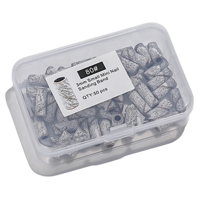 美甲打磨砂圈卸甲专用迷你不锈钢轴心刻磨本甲建构高强度耐磨沙圈