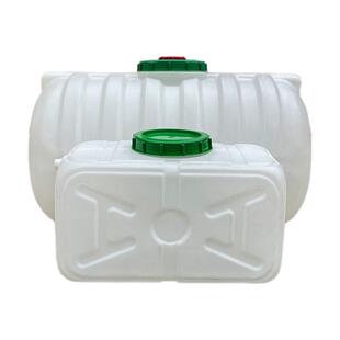 方形打药桶卧式水箱塑料水塔储水罐食品级加厚大容量三轮车蓄水桶